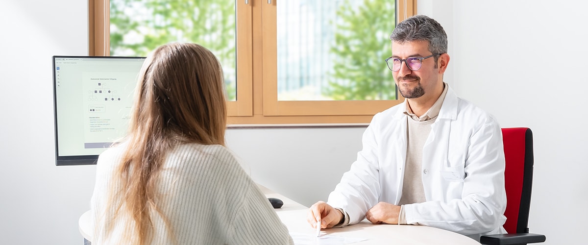 Keyvisual genetische Spezialsprechstunde für genetische Entwicklungsstörungen