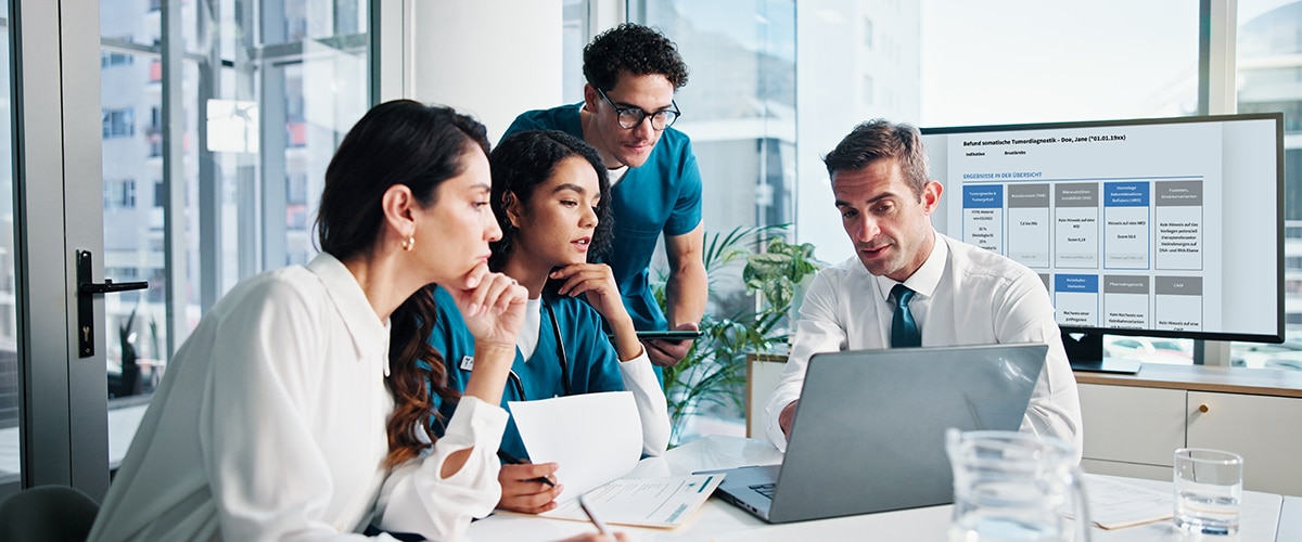 Keyvisual für den Bereich Tumor-Boards